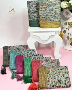 کالکشن شال گلدار چاپی