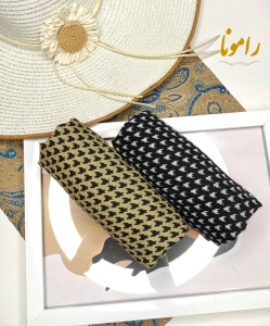 شال نخی طرح پیچازی کد32