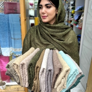 کالکشن شال ابروبادی نخی