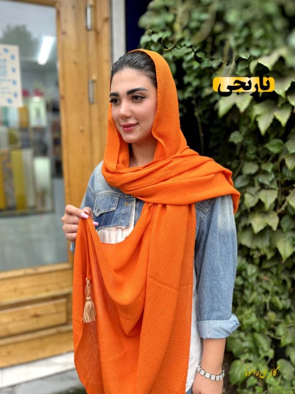 شال پلیسه جناقی پاییزه کد15 - تصویر 5