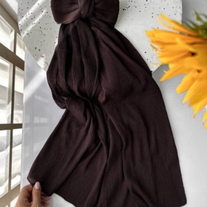 کالکشن شال برشکا تک رنگ وارداتی