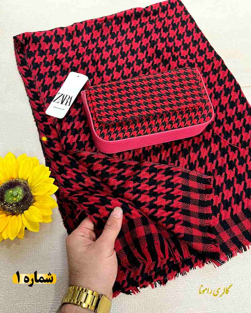 کالکشن شال بافت پیچازی ایرانی کد116 - تصویر 5