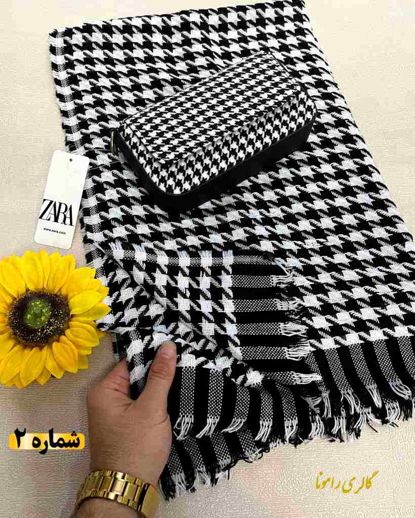 کالکشن شال بافت پیچازی ایرانی کد116 - تصویر 6