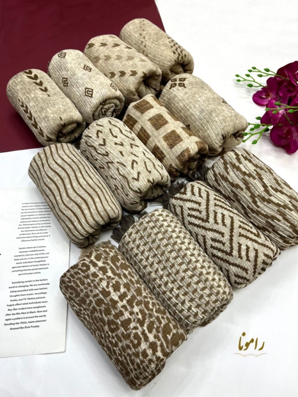 کالکشن شال برشکا Mocha