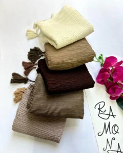 کالکشن شال پلیسه برشکا ایرانی کد156