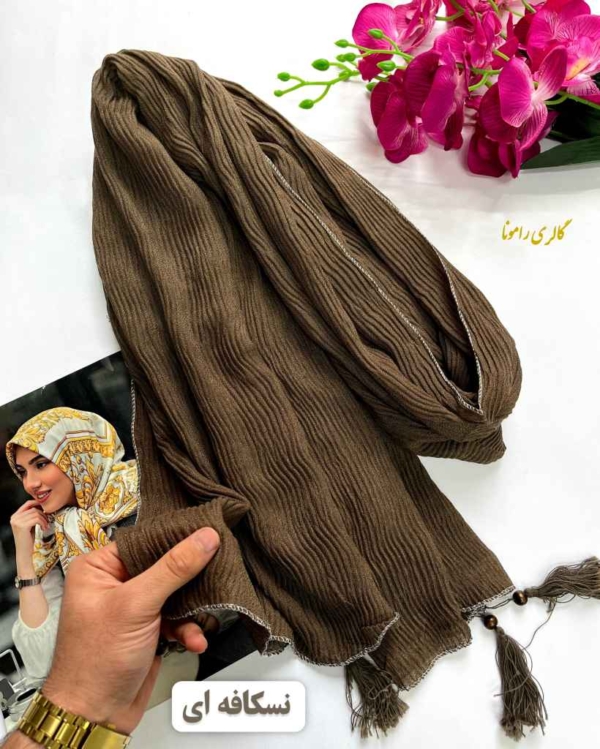 کالکشن شال پلیسه دورلمه