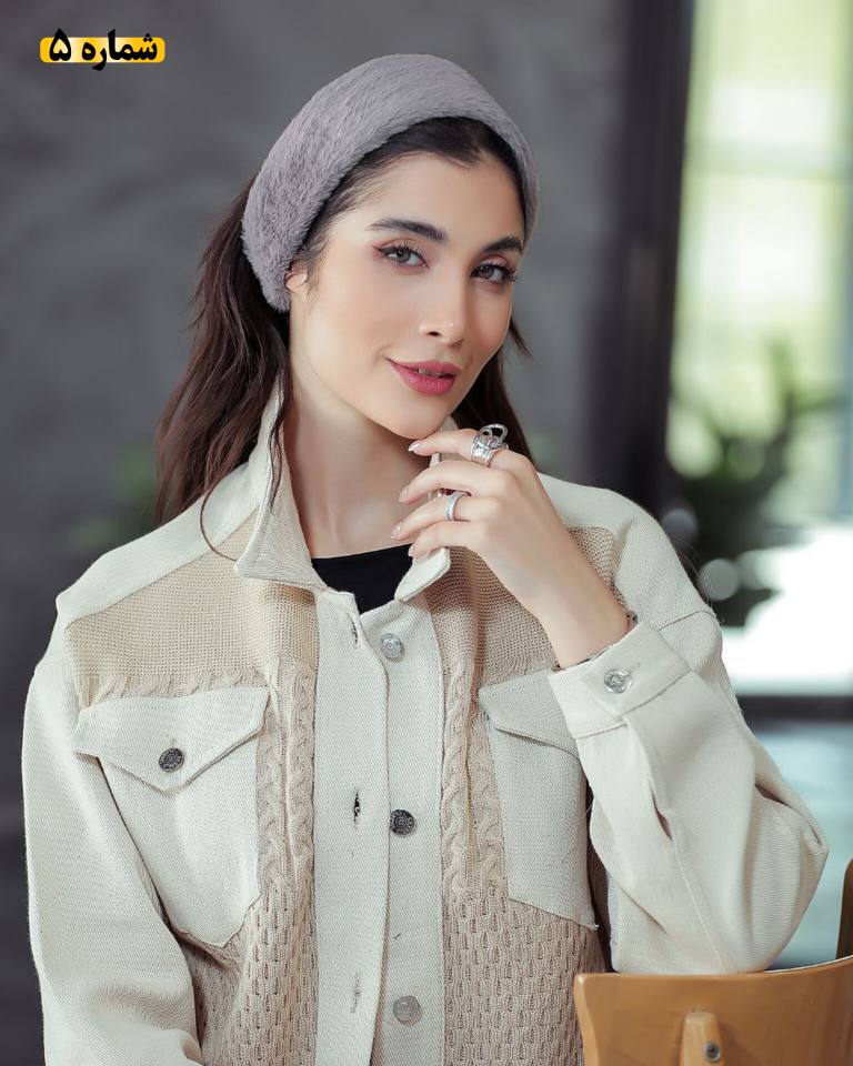 هد بند پشمی تک رنگ کد198 - تصویر 3