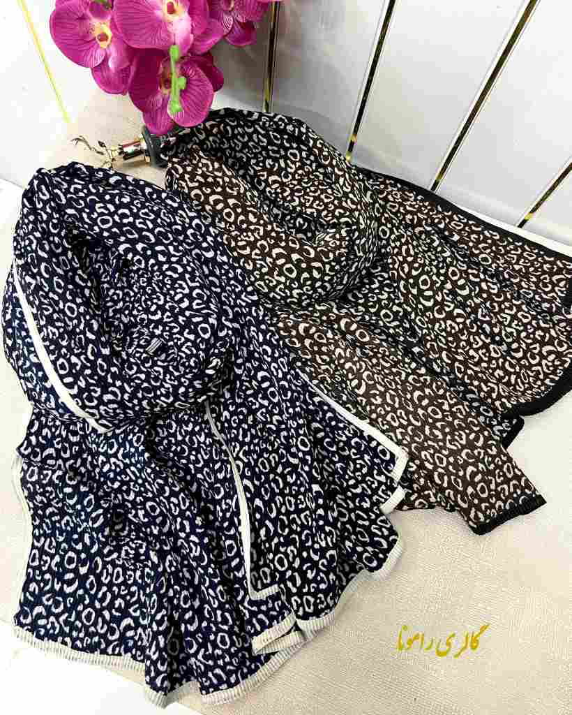 کالکشن شال پلنگی برشکا  مارک لیدی کد201