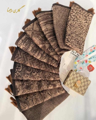 کالکشن شال موکا برشکا وارداتی پارت چهارم کد204