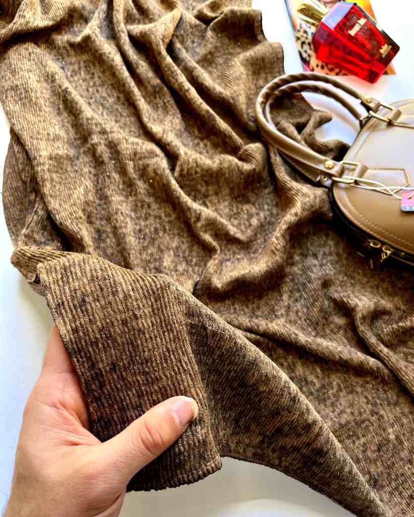 کالکشن شال قهوه ای طرحدار برشکا وارداتی کد228 - تصویر 6